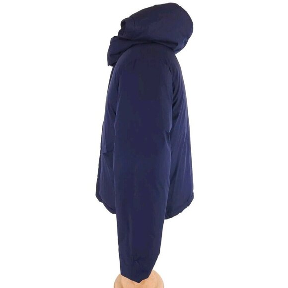 Kenzo Duvet Down Jacket Size L Mens Blue Defect NWT - Picture 6 of 16